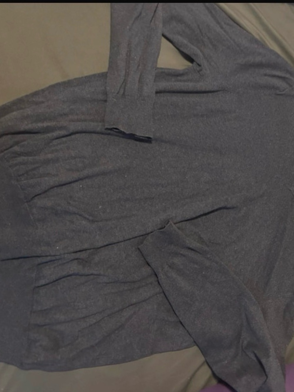 George Dark Gray Knit Pullover